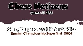 Garry Kasparov vs Peter Svidler • Russian Championship Superfinal 2004 [upl. by Ahtelat704]