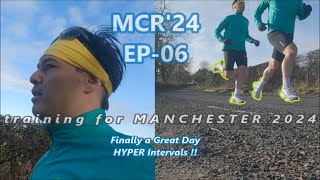 MCR24 EP06  Hyper SIX  Manchester Marathon 2024 Training [upl. by Ahders]