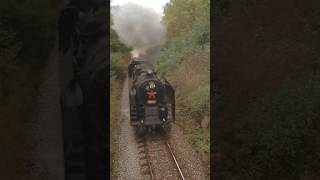 Parní lokomotiva 556036 train vlak lokomotiva vlaky lokomotiv history steam railway rail [upl. by Keung]