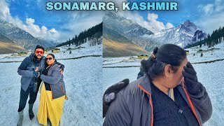 SONAMARG KASHMIR aate hi Mummy Emotional ho gayi 😔 [upl. by Animaj]