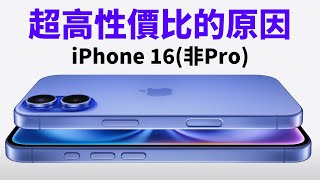 蘋果讓iPhone16非Pro獲得超高性價比的原因！feat 購買指南｜大耳朵TV [upl. by Eissim]