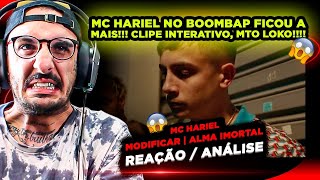 HARIDADE NO BOOMBAP ESQUECE MC HARIEL  MODIFICAR REAÇÃO ANÁLISE [upl. by Costin]