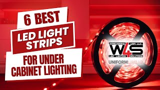 The 6 Best LED Light Strips For Under Cabinet Lighting [upl. by Atilef]