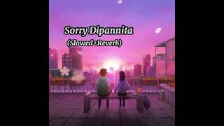 Sorry Dipannita SlowedReverb😔🖤 [upl. by Isiad]