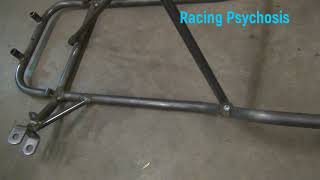 Vintage Go Kart Build  Stretched Alley Kat 2  Welding and Assembly of the Frame [upl. by Adrahs]