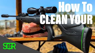 How To Clean A GAMO Break Barrel  WORKS ON THE GAMO SWARM [upl. by Illyes]