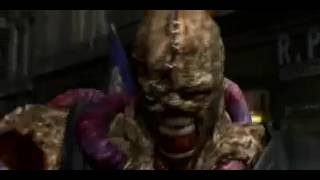 Nemesis kills Brad Vickers RESIDENT EVIL 3 NEMESIS LAST ESCAPE [upl. by Haimirej]