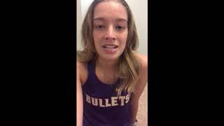 Williamsville High School 2020 Spring Sports Senior Night Spotlight Video Caroline Gwaltney [upl. by Sanders]