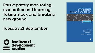 Participatory monitoring evaluation and learning Taking stock and breaking new ground [upl. by Bast]