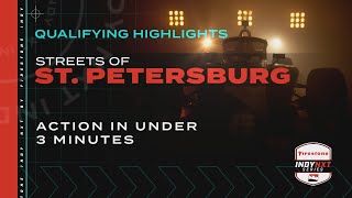 Qualifying Highlights Grand Prix of St Petersburg  INDY NXT by Firestone [upl. by Clynes46]