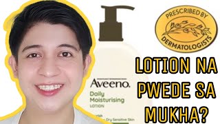 AVEENO DAILY MOISTURIZING LOTION FOR DRY AND SENSITIVE SKIN  Lotion na pwede sa mukha [upl. by Odericus]