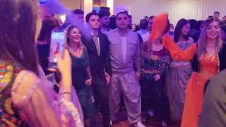 ئاهەنگی کوردانی بریتانیا بەختیار ساڵح و دینا Dina Darzy Bakhtiar Salih Kurdish Music Dance UK [upl. by Trilly374]