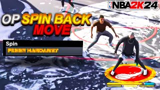 How to do STEEZO THE GOD BASIC 1 SPINBACK on NBA2K24 How to dribble like STEEZO THE GOD [upl. by Aibsel]