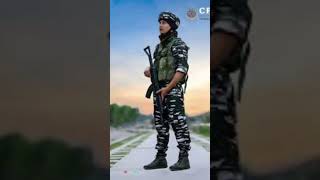 Crpf ki lathi shorts army crpf military motivation [upl. by Evars947]