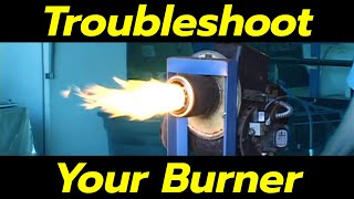 Power Washer Burner Trouble Shooting  How Does Oil Fired Burner Work [upl. by Anelet]