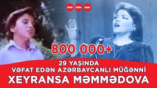 29 yaşında vəfat edən azərbaycanlı müğənni [upl. by Annazor]