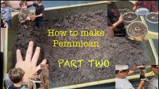 How to make PEMMICAN the worlds best survival food the kids in my Wednesday night class do it all [upl. by Hajar]