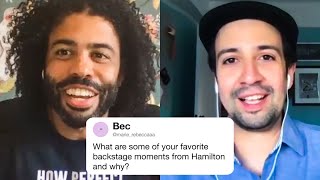 The Hamilton Cast Answers Hamilton Questions From Twitter  Tech Support  WIRED [upl. by Allertse]