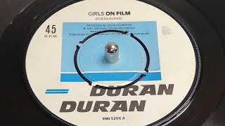 Duran Duran  Girls On Film 1981 7quot Single [upl. by Dougald]