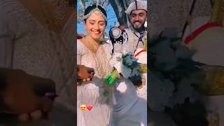 Beautiful wedding couple in Srilanka❤️  🇱🇰 wedding viral handshake shortfeed shorts [upl. by Anidem]