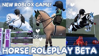 Horse Roleplay BETA II New Roblox Horse Game [upl. by Floro]