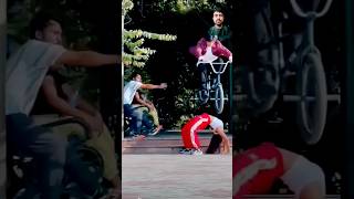 Bmx cycle stunt 🚲😱💪🚲youtubeshorts shortvideo trending reels danger foryou [upl. by Retrop430]