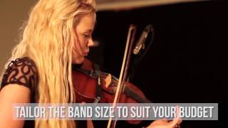 Ceilidh Band  Glasgow  Edinburgh  The Jiggers showreel [upl. by Zins]