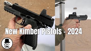 SHOT Show 2024  New Kimbers  KDS9c Rail R7 Mako Tactical [upl. by Ylrahc]