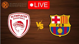 🔴 Live Olympiakos vs Barcelona  EuroLeague 20232024  Live Play by Play Scoreboard [upl. by Nita]