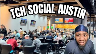 My First Time Playing Poker at TCH SOCIAL AUSTIN  Poker vlog 23 [upl. by Tyika454]