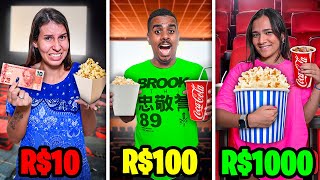 24 HORAS NO CINEMA DE 10 100 OU 1000 REAIS [upl. by Doane]