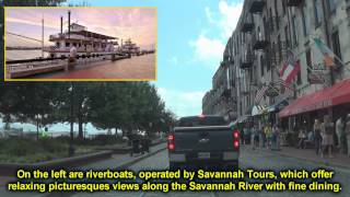 Savannah GA The Historic District amp Waterfront [upl. by Riatsila438]