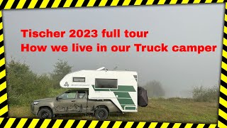 Exploring the 2023 Tischer 260 SD Truck Camper InDepth Tour and Alde Heating System [upl. by Clovah]