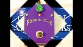 FUNKULATOR bass tone shaper demo by CREATION AUDIO LABS [upl. by Aniryt]