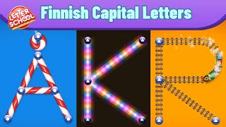 LetterSchool – Learn to Write Finnish Letters for Kids [upl. by Pinchas]