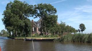 Sailing through Leeuwarden to Dokkum [upl. by Nahsab836]