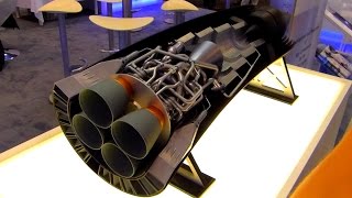 ILA2016  SKYLON Spaceplane Engine Mockup [upl. by Tacy]