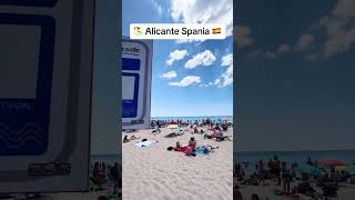 🏖️ Alicante Spania 🇪🇸 — Plaja Postiguet [upl. by Aip]