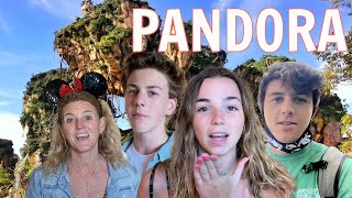 Trying the NEW PANDORA RIDE at Disneys ANIMAL KINGDOM  Safari Food OOTD  Disney World DAY THREE [upl. by Shivers]