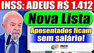 MAIS DE 800 MIL IDOSOS vão DAR ADEUS A SALÁRIO de R 1412 do INSS [upl. by Benoit]