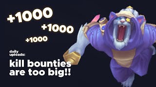 I Got 5K IN BOUNTIES THIS GAME RIOT WHAT [upl. by Ennoitna]