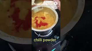 How to make berakaya papuRed lentil with dal🤤😊 [upl. by Adnic]