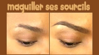 Comment Maquiller Ses Sourcils à la poudre [upl. by Haroppiz]