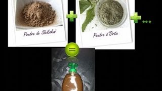 Recettes poudres ayurvédiques Shikakai Neem et Brahmi  Démo [upl. by Econah599]