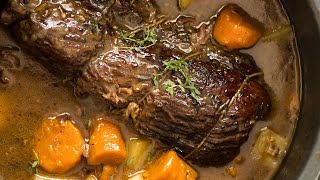 Slow Cooker Beef Pot Roast [upl. by Esmond]