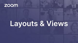 Zoom Meeting Layouts and Views [upl. by Eyram]