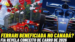 FERRARI PRONTA PARA O GP DO CANADÁ E TODAS AS MUDANÇAS DO NOVO REGULAMENTO DA FORMULA 1 2026 [upl. by Specht]