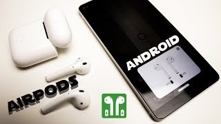 Avoir les fonctions des AIRPODS sur ANDROID  AirBattery [upl. by Lyrred]