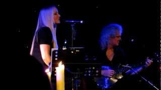 14 In the Bleak Midwinter  Brian May and Kerry Ellis  Union Chapel London 11 Nov 12 [upl. by Sieber673]