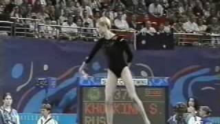 Khorkina Olympic Games 00 AA FX 9812 3 [upl. by Waldemar507]